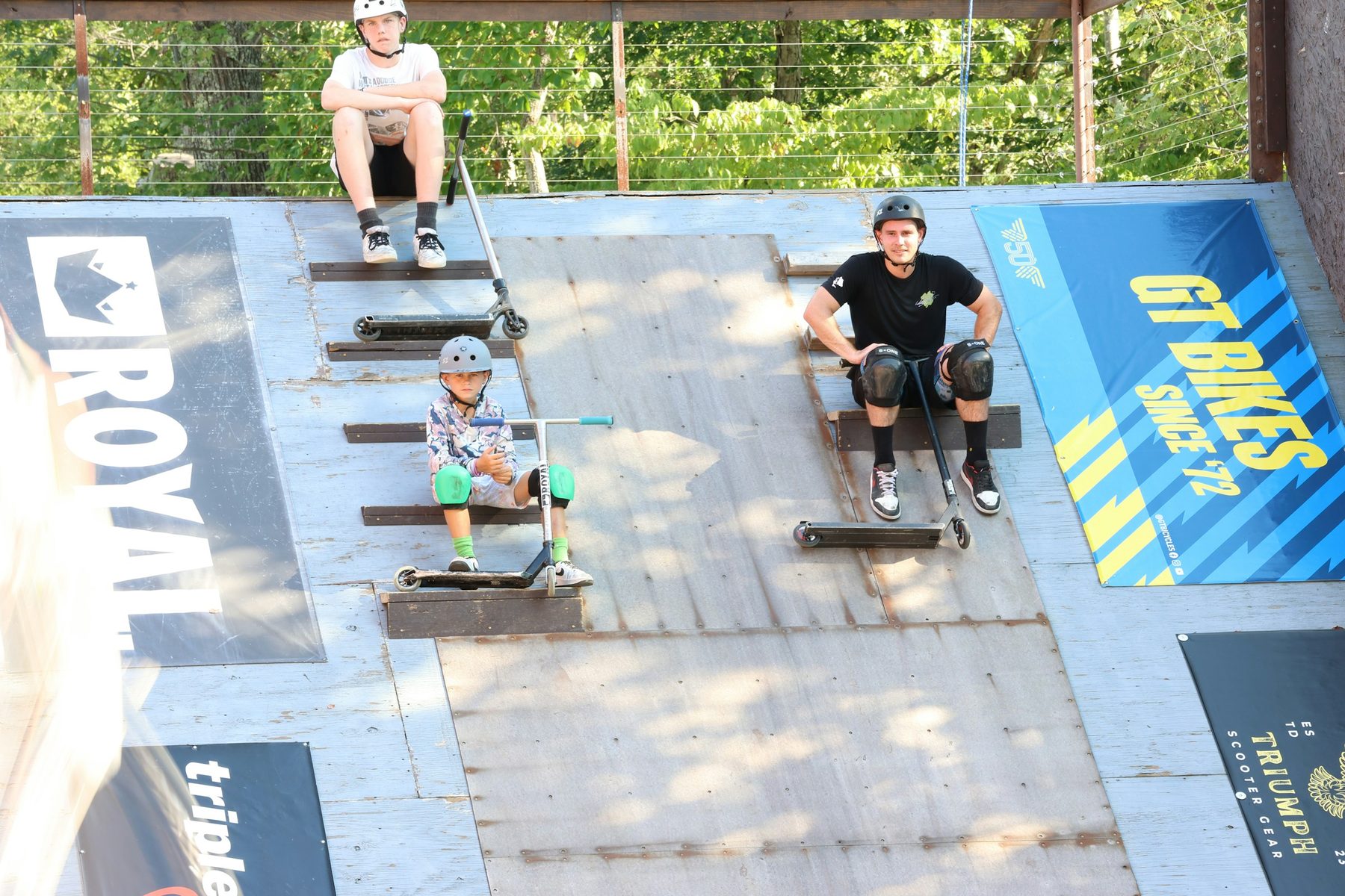 Chris Farris Scooter Practice Airbag Tricks — Camp ROYAL