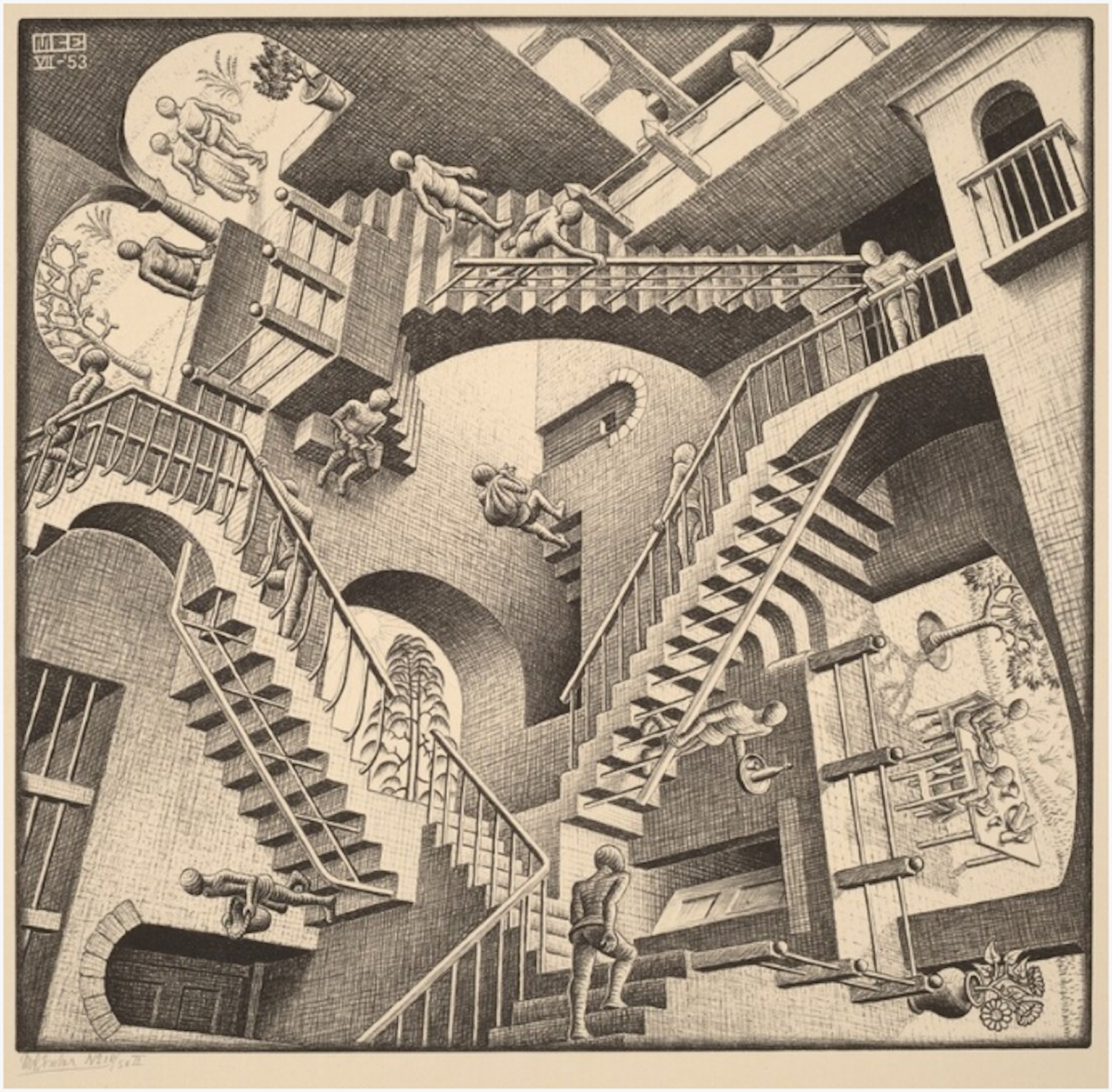 Mc Escher Relativity Painting Maze Voices — Camp ROYAL