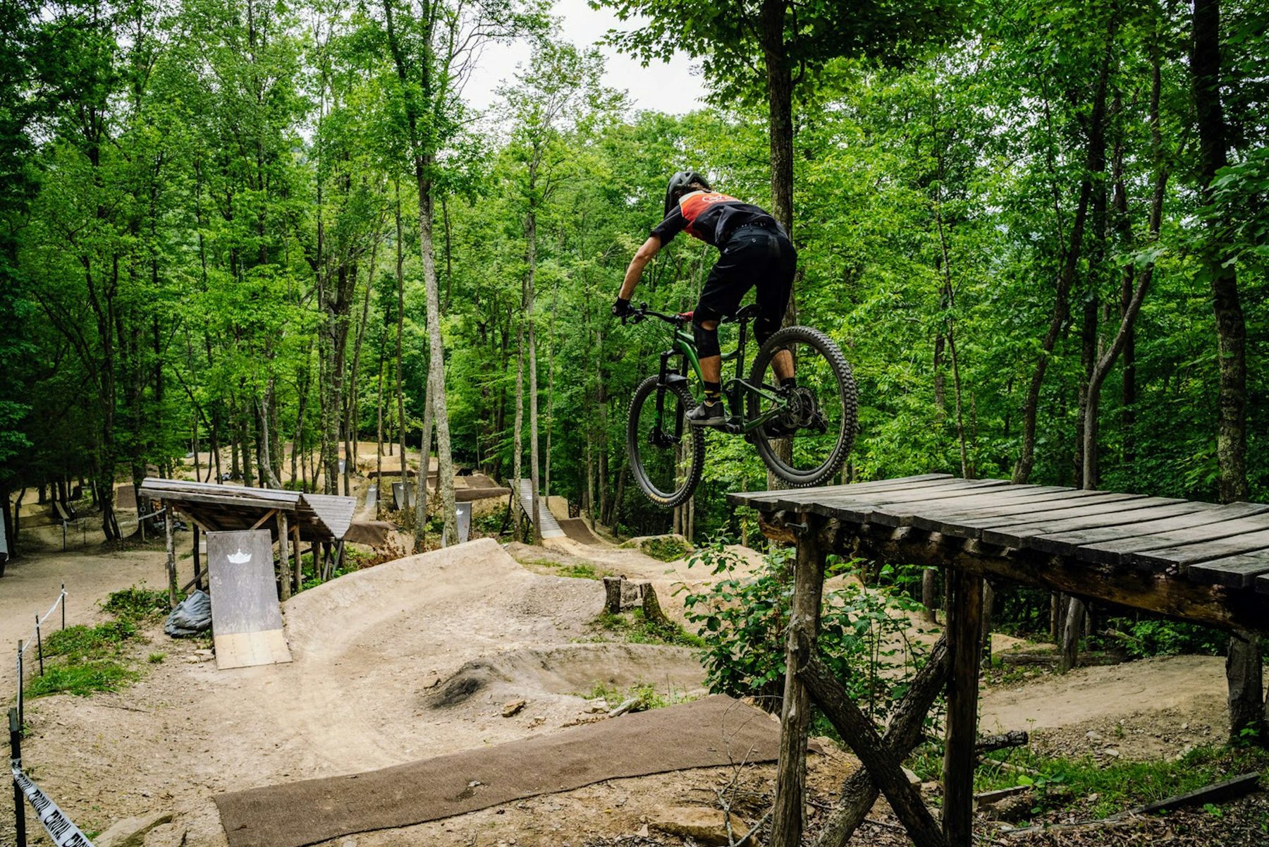 Mtb Bike Course Jumps Tricks — Camp ROYAL