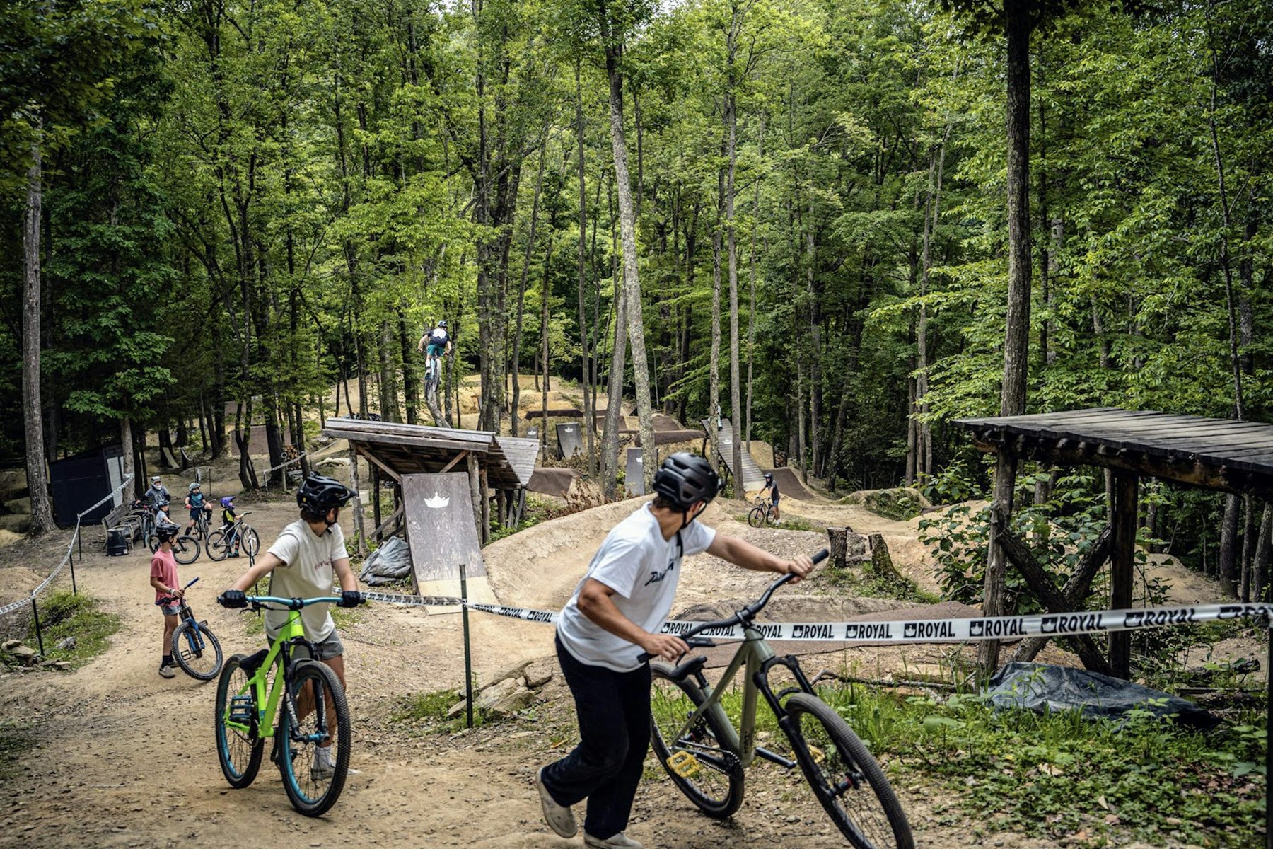 Summer Camp Outdoors Woods Trails Bikes Sports West — Camp ROYAL