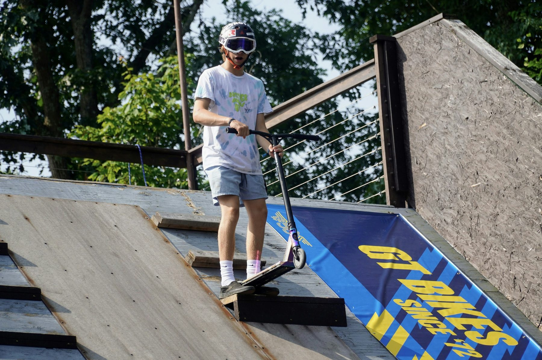 Summer Camp Royal West Virginia Scooter Ramp Pit — Camp ROYAL