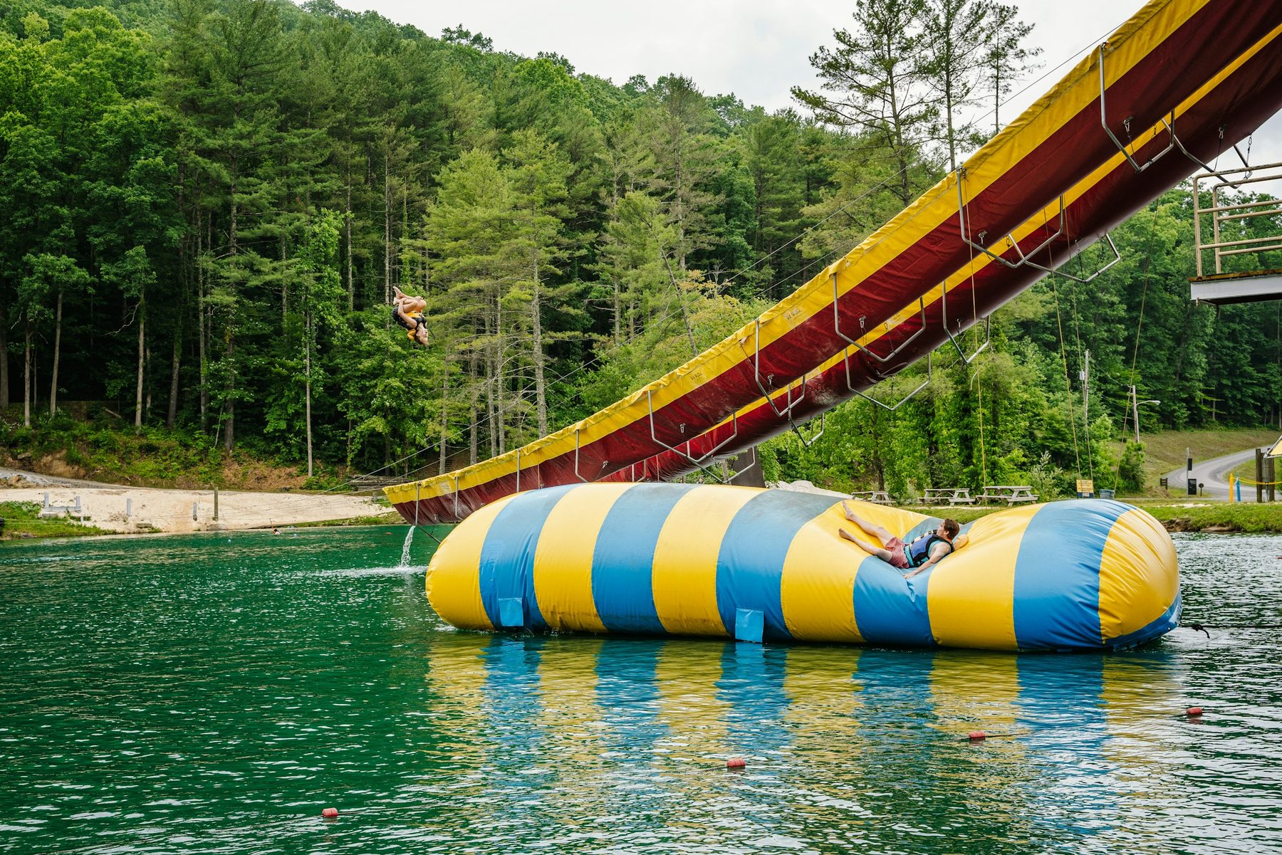 Waterpark Ace Blob Swim Fun Air — Camp ROYAL